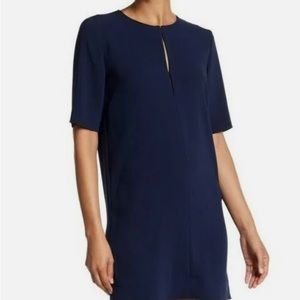 Theory rogliana crepe mini dress size 0.